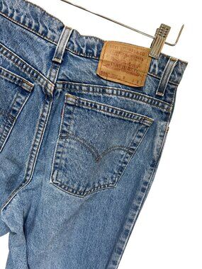 Levis 505 Regular Fit Straight Leg Jeans 11 Short Vintage 90s USA Denim Classic